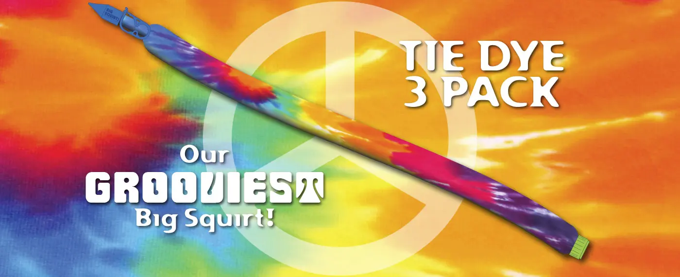 groovy full color tie dye print